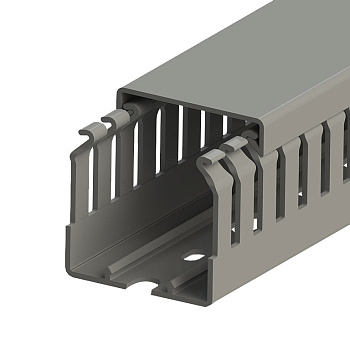 KKD 4040; Перфорированный короб с крышкой, 40x40 (ШxВ)(52м/упак)