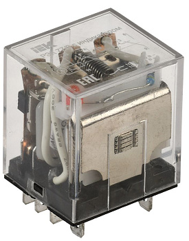 Реле РЭК77/3(LY3) с индикацией 10А 24В AC IEK