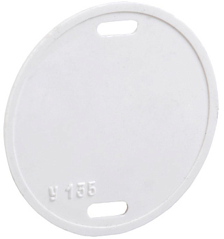 Бирка кабельная У-135 (круг 55мм) IEK