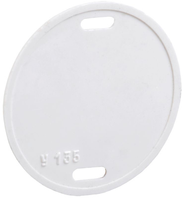 Бирка кабельная У-135 (круг 55мм) IEK