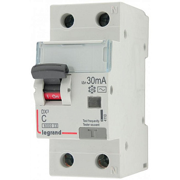 Выключатель автоматический дифференциального тока АВДТ DX3 1п+N 25А 30мА АС