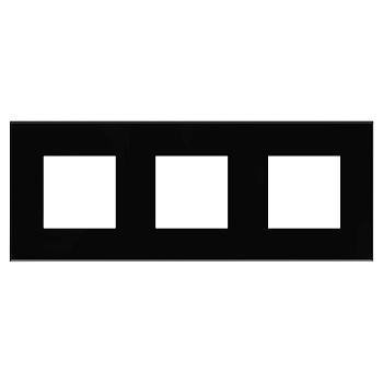 Рамка "Avanti", "Черный квадрат", 3 поста (6 мод.)