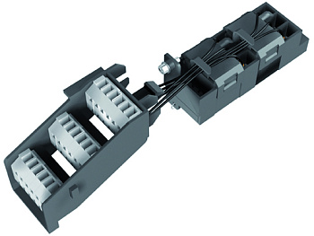 Контакты положения выключателя в фиксированной части AUP 6 400V E1.2