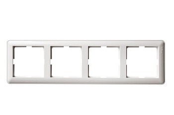 W59 4-постовая РАМКА, БЕЛЫЙ