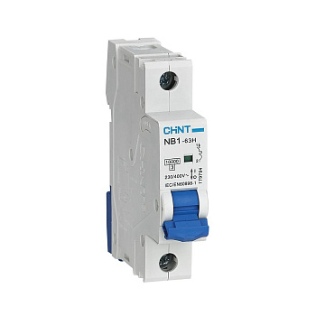 Авт. выкл. NB1-63H 1P 16A 10кА х-ка C (R)(CHINT)