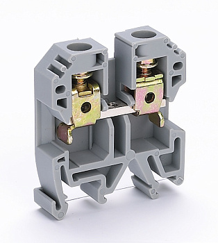 Зажим наборный 70А 10мм2 ЗН-101 серый