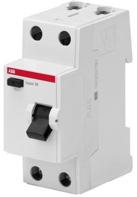 Выключатель дифференциального тока 2P, 63A, 30мA, AC, BMF41263