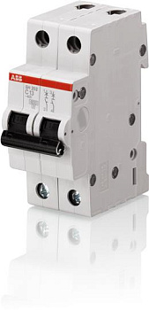 Автоматический выключатель 2-полюсной SH202 C 10