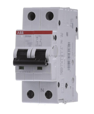 Автоматический выключатель 1P+N SH201 C 10 NA