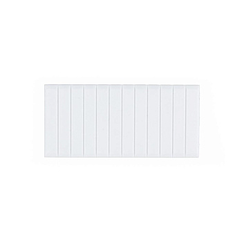 Заглушка для пластрона на 6 модулей СЕРАЯ ЗП-101