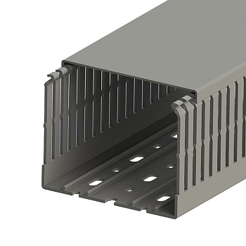 KKD 1008; Перфорированный короб с крышкой, 100x80 (ШxВ)(16м/упак)