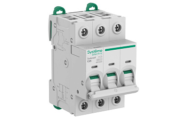 Systeme9 Автоматический выключатель (АВ) C 25A 3P 6kA 400В