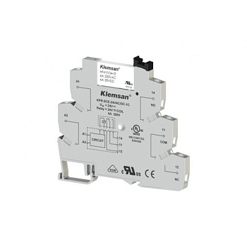 KPR-SCE-24VAC/DC-1C; Интерфейсное реле; 6A