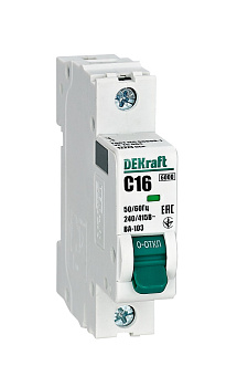 Авт. выкл. 1Р 16А х-ка C ВА-103 6кА нов.